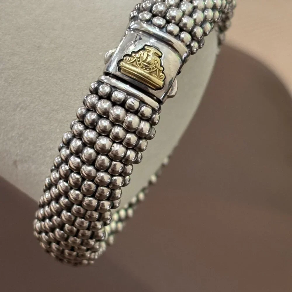 Lagos Signature Caviar Bracelet 15Mm - Picture 4 of 16